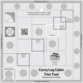 Creative Grids 8in Curvy Log Cabin Trim Tool