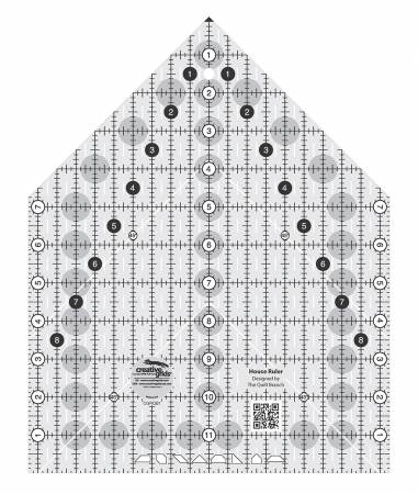 Creative Grids House Ruler - 9.5in x 12in