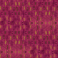 Burgundy Abstract Bejeweled Stripes w/Metallic