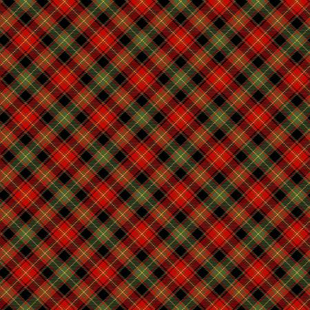 Holiday Bias Tartan Plaid Metallic