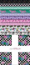 10in Squrares Mix Tape 42pcs