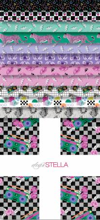10in Squrares Mix Tape 42pcs