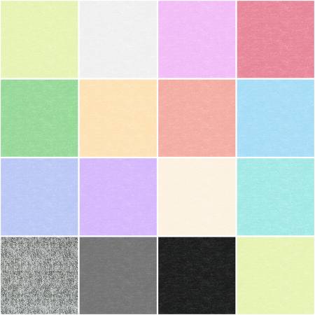 10in Squares Cotton Shot Pearl 42pcs/bundle