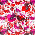 Scarlet Wild At Heart Digital Minky Print