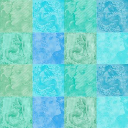 Turquoise Divine Mermaid