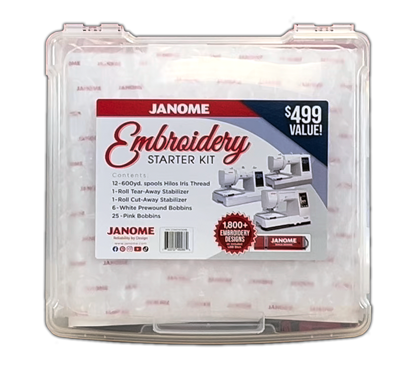 Janome Embroidery Starter Kit