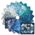 Fat Quarters Earth's Views - Oceans 21Pcs/Bundle