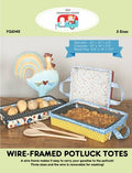 Wire-Framed Potluck Totes Pattern