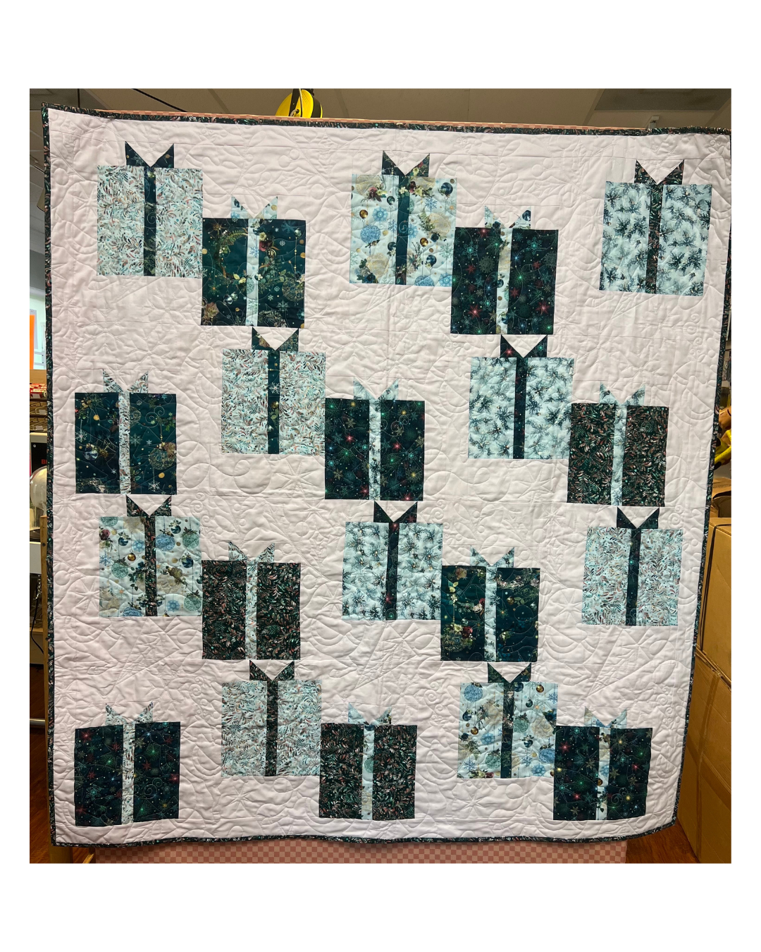 Gifted Quilt 59" x 64" - Shop Sample