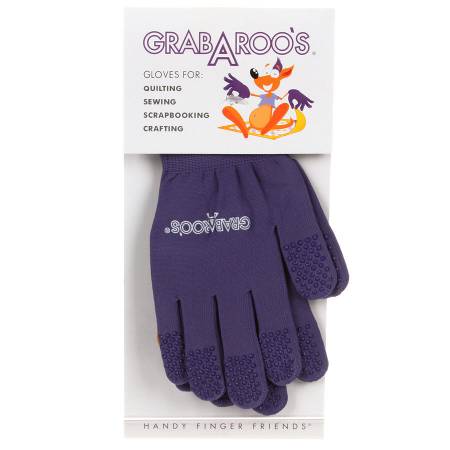 Grab A Roos Gloves For Quilting - Medium