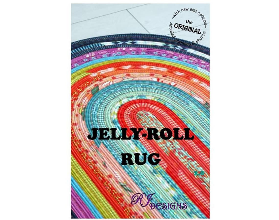Jelly Roll Rug by RJ Designs