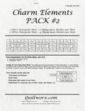Quiltworx Charm Elements Pack #2