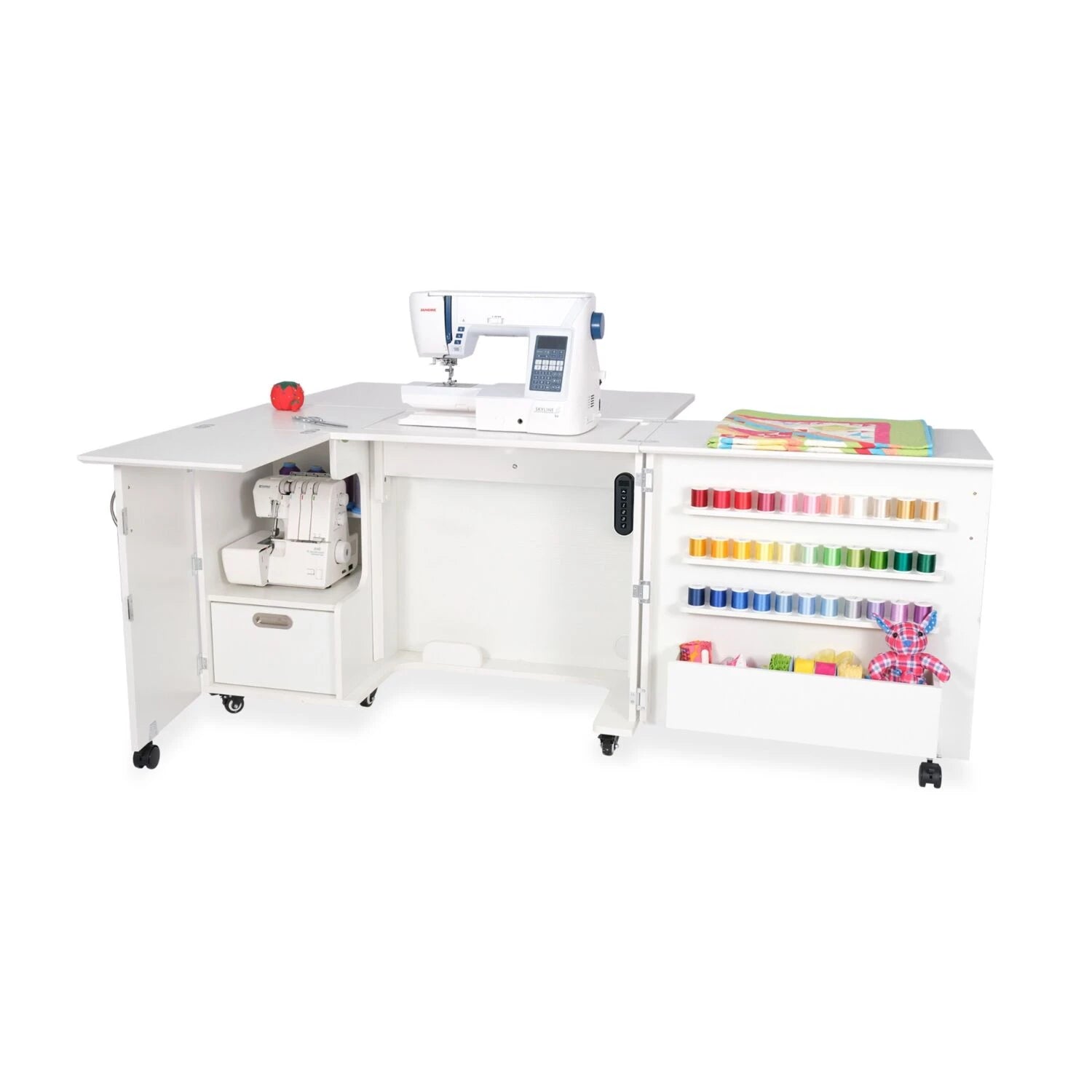 Arrow Wallaby Sewing Cabinet - Electric - Ash White(K8411EL)