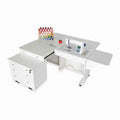 Kangaroo & Joey Sewing Cabinet - Hydraulic - K8811-Ash White