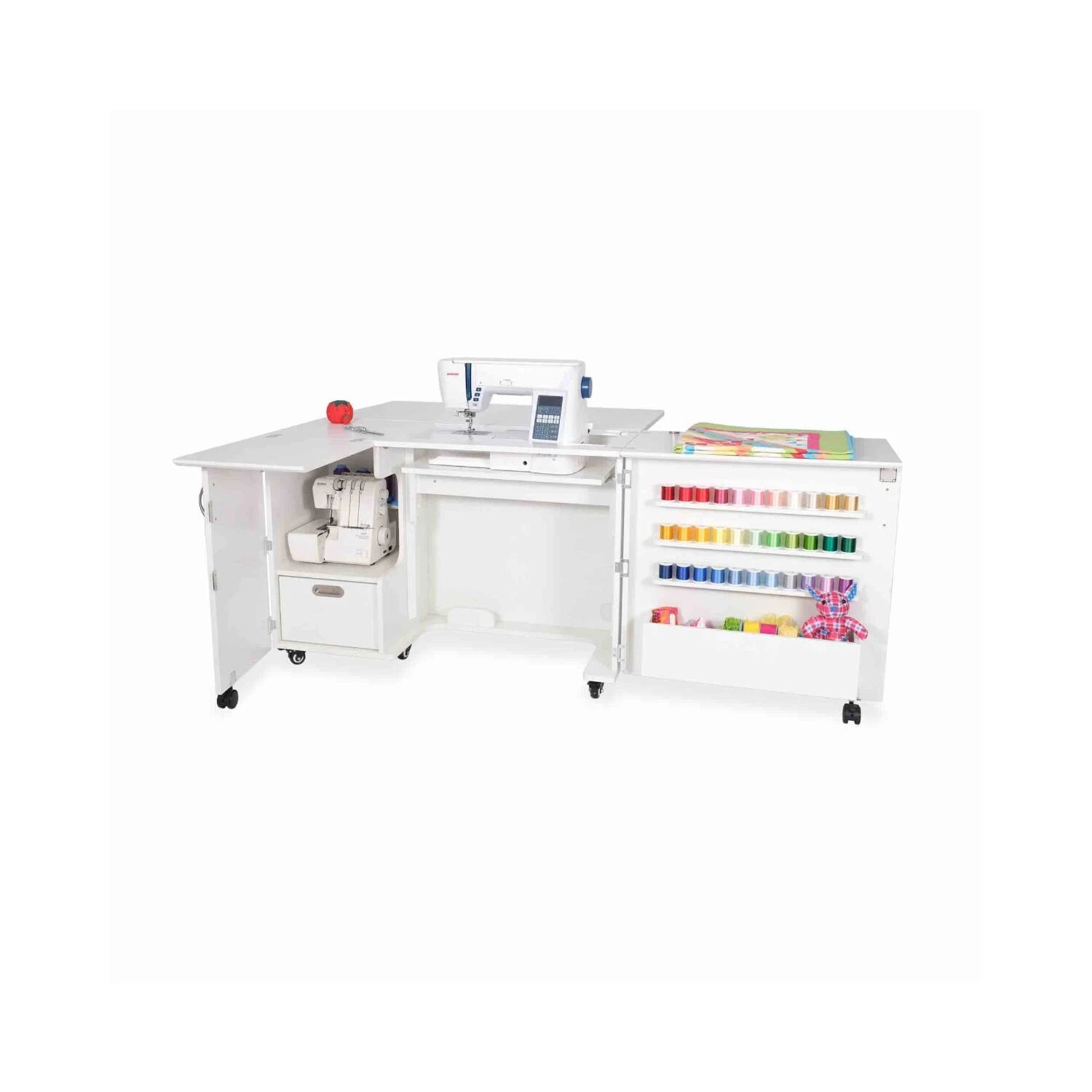 Arrow Wallaby Sewing Cabinet - Hydraulic - Ash White(K8411)