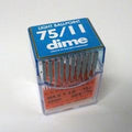 DIME Flat Shank Needles - Ballpoint 75/11 (20 ct)