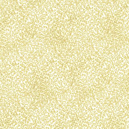 Natural Gold Scroll w/Metallic P7618-20G