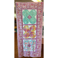 Poppy Quilt- 29" x 63" - shop sample- filmsy