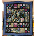 Peacock 40" x 45" - Shop Sample