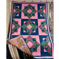 Teal & Pink Roses - Shop Sample