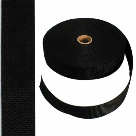 Polypro Webbing 1-1/2in x 25yds Black