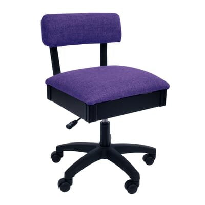 Arrow Hydraulic Chair - Royal Purple