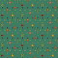 Flowery Bones Teal PWCD170.XTEAL