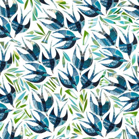 Swallows - Blue PWCY005