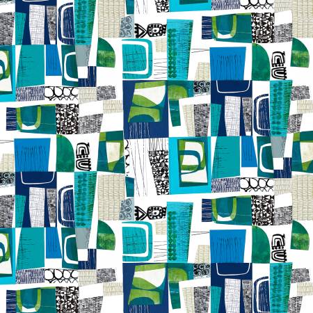 Collage - Sea Blue PWCY006