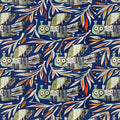 Winter Owl - Dark Blue PWCY010