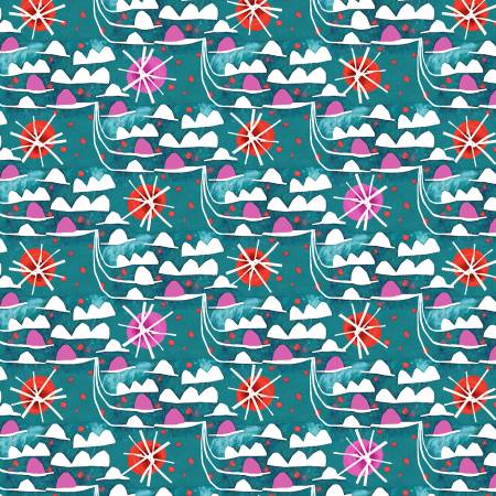 Waves Teal || Colori