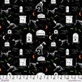 Pet Cemetery - Black || Scaredy Cat PWRH040.BLACK