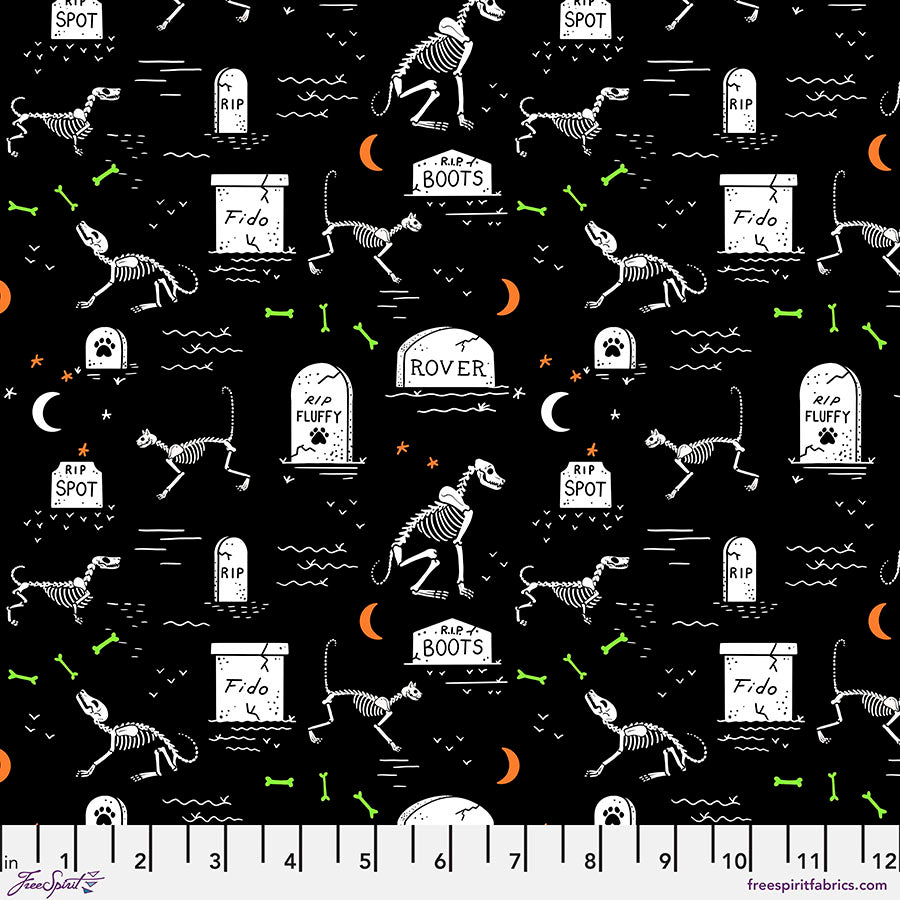Pet Cemetery - Black || Scaredy Cat PWRH040.BLACK