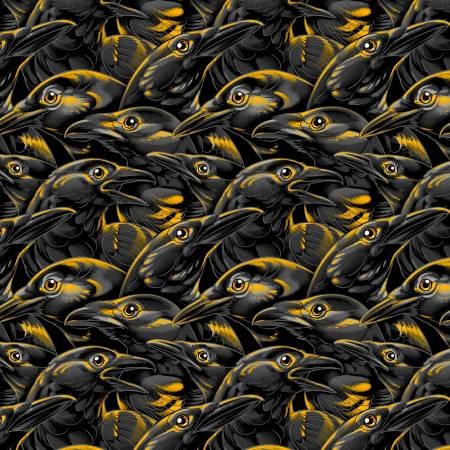 Crows Black Chain Mail Black PWRH143.BLACK