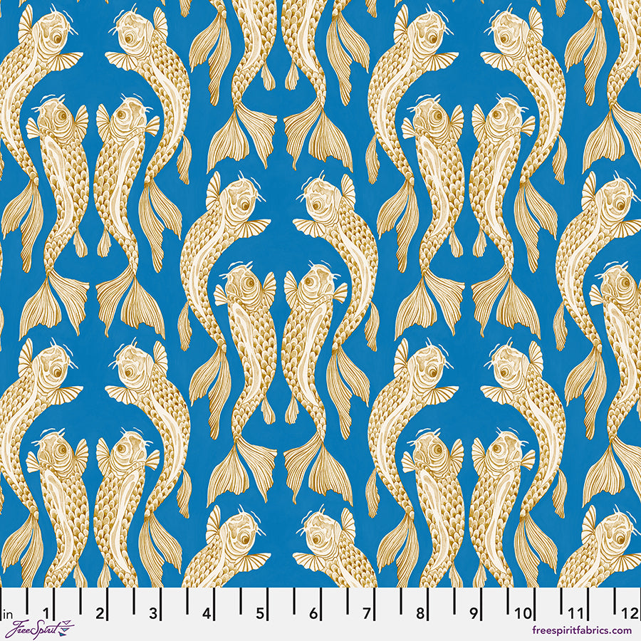 Voyaging Koi - Blue || Water Garden