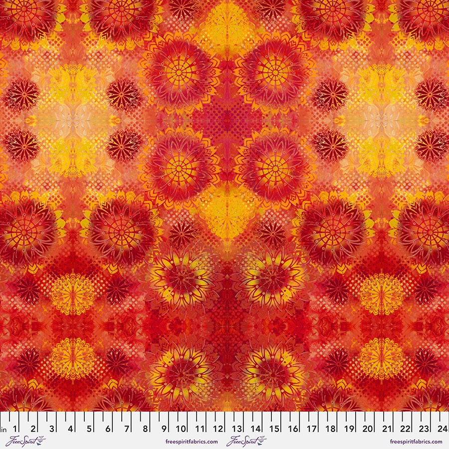 Sunburst - PWSP051.Flame || Happy Blooms