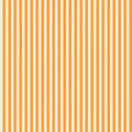 Tent Stripe - Begonia (orange & white)