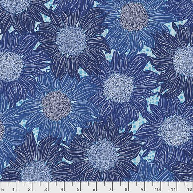 Murmer by Valorie Wells-Sunflower - Blue