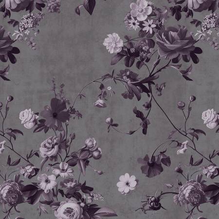 Backing Fabric - Vining - Wisteria - Enrapture