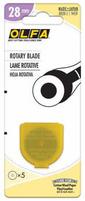 Olfa 28mm Rotary Blade - 5CT