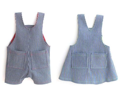 Ahoy Unlined Romper & Pinafore Pattern