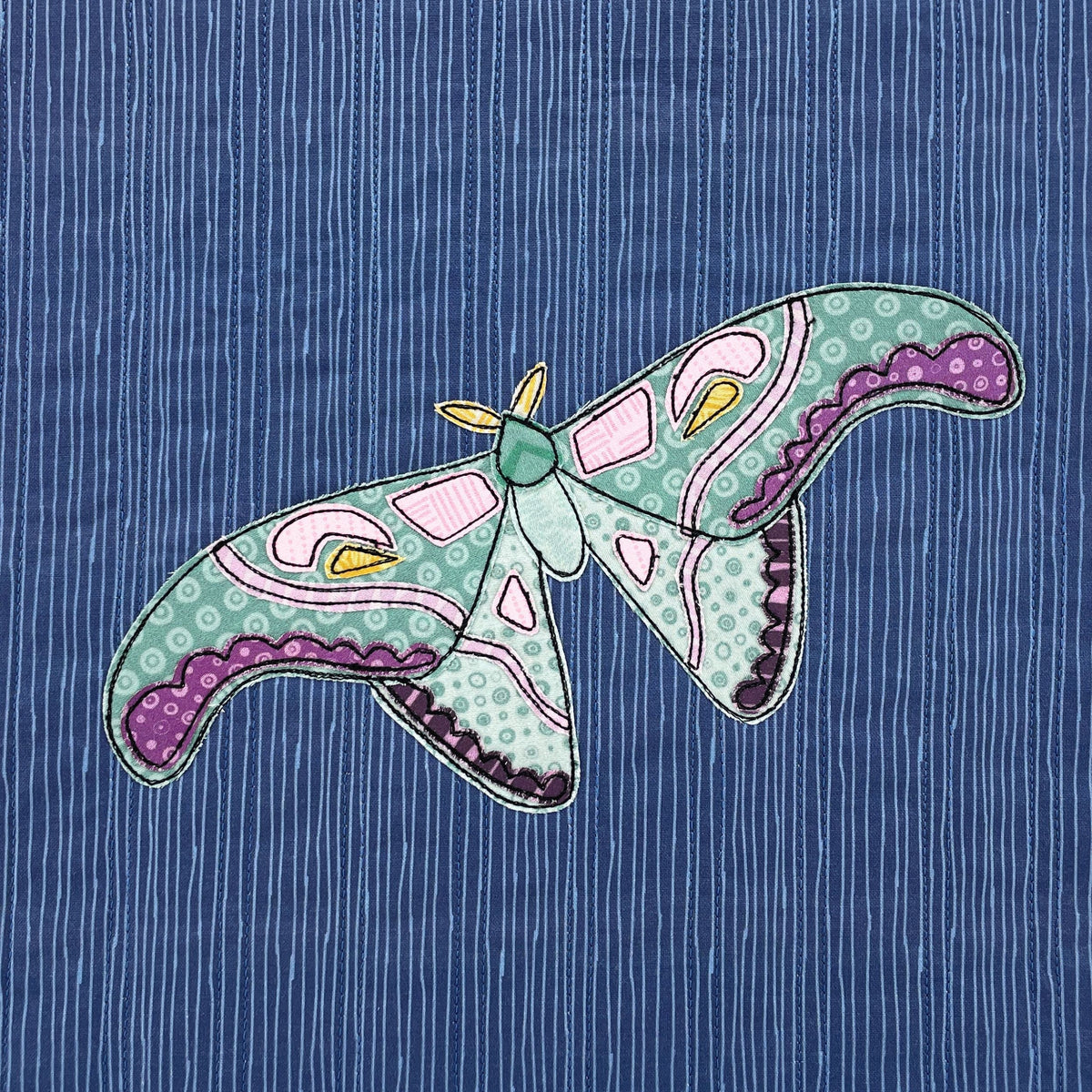 Atlas Moth Applique Quilt Pattern