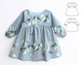 Blue Tit Dress Pattern