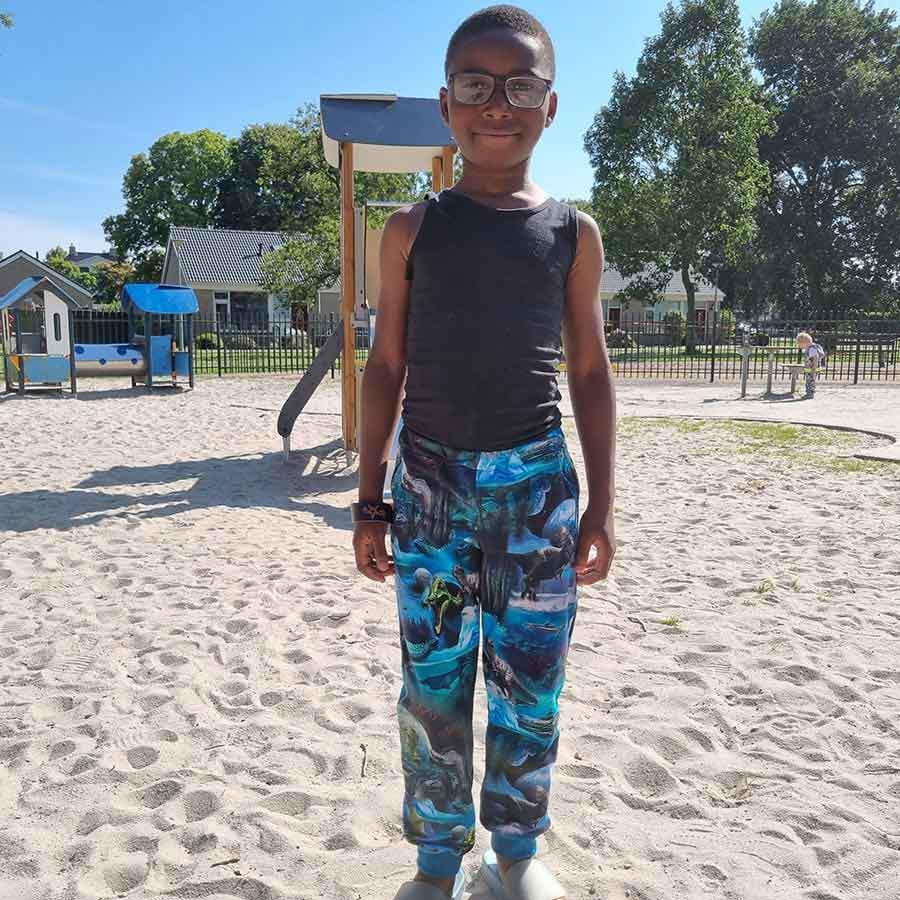 Dragon Zipper Pocket Pants Pattern
