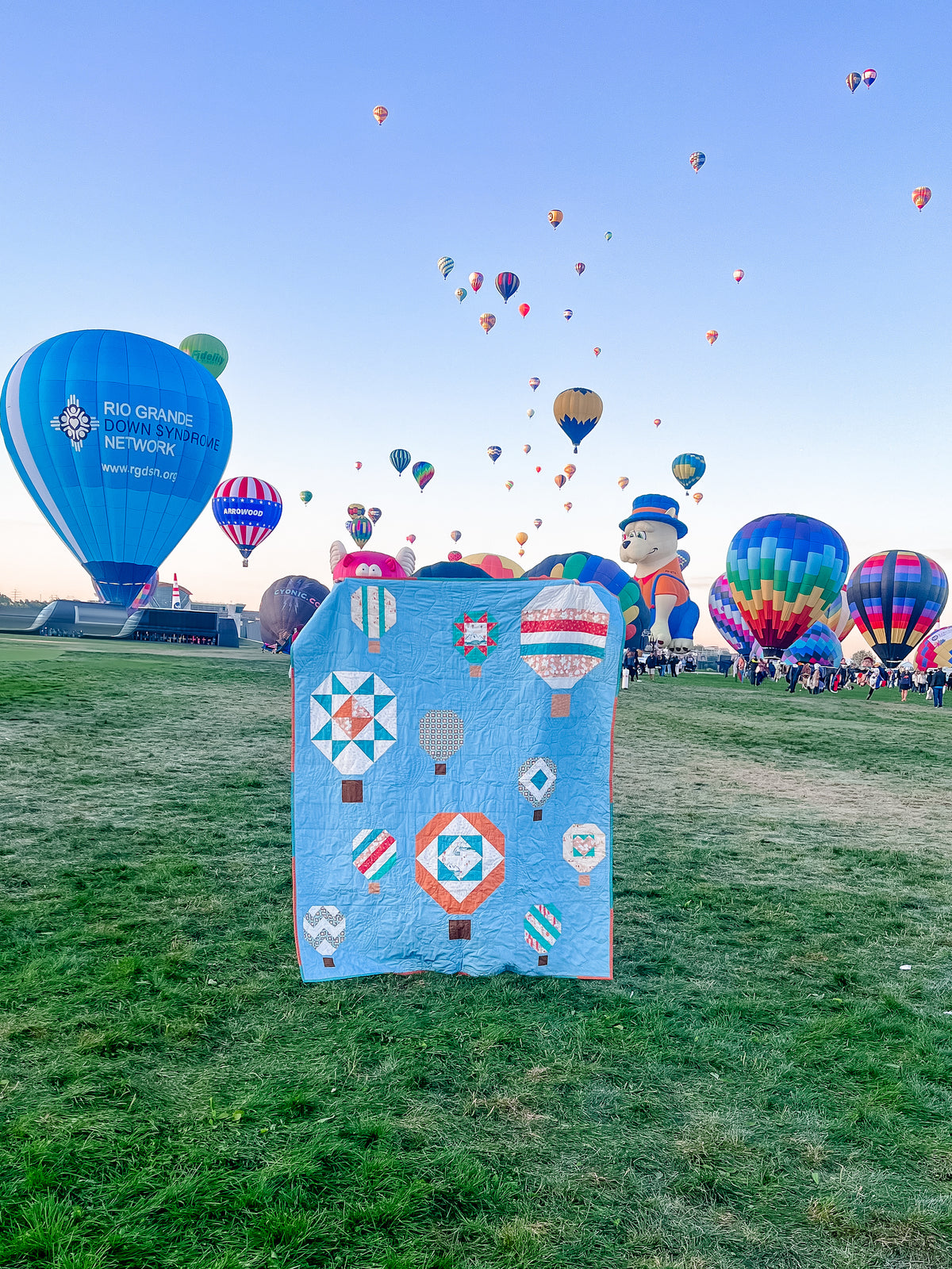 Fiesta in the Sky Quilt Pattern