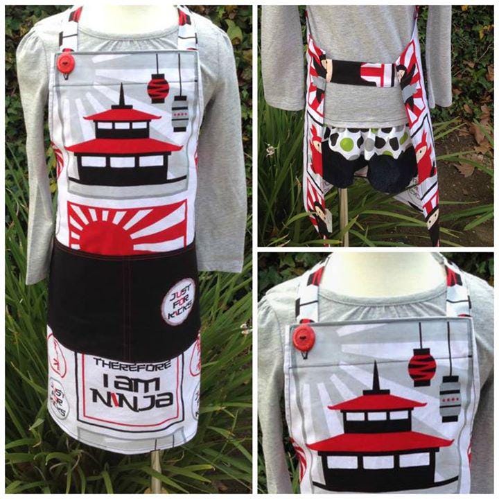 Foxy Apron Smock Pattern