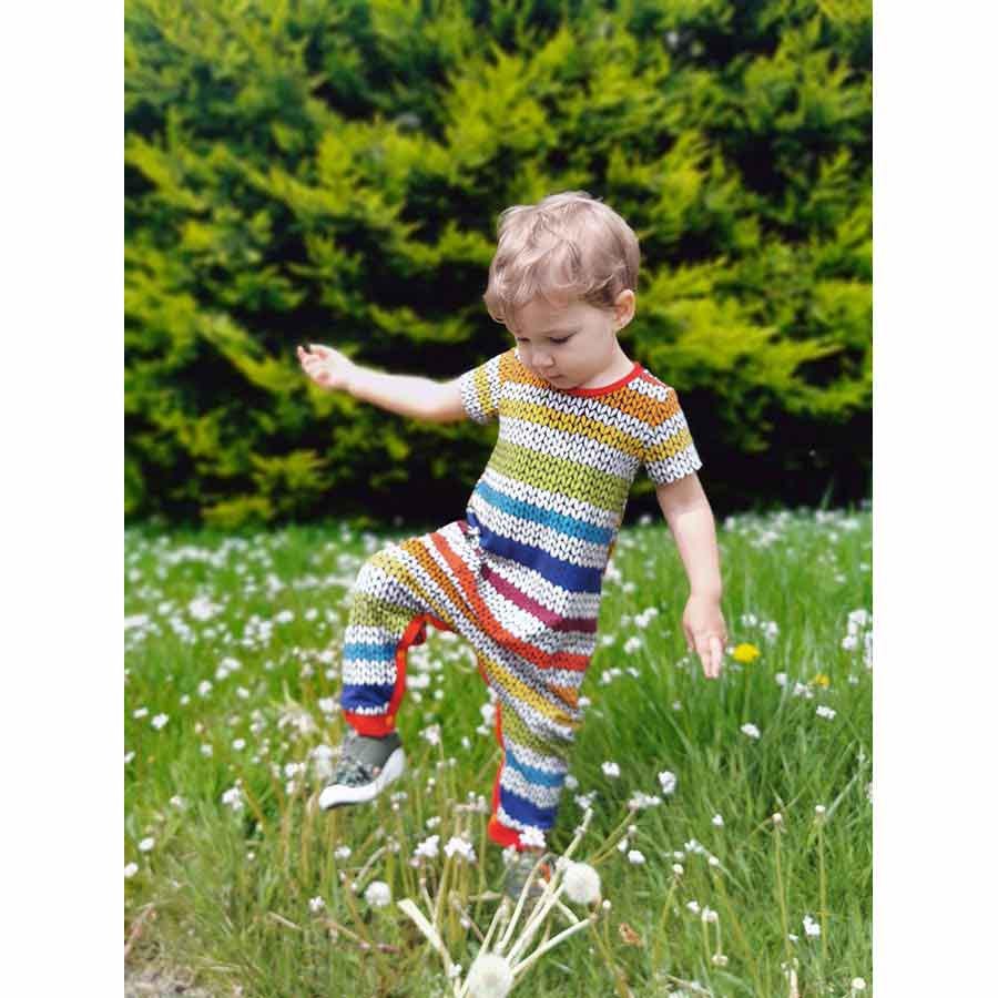 Funny Friends Long Romper Pattern