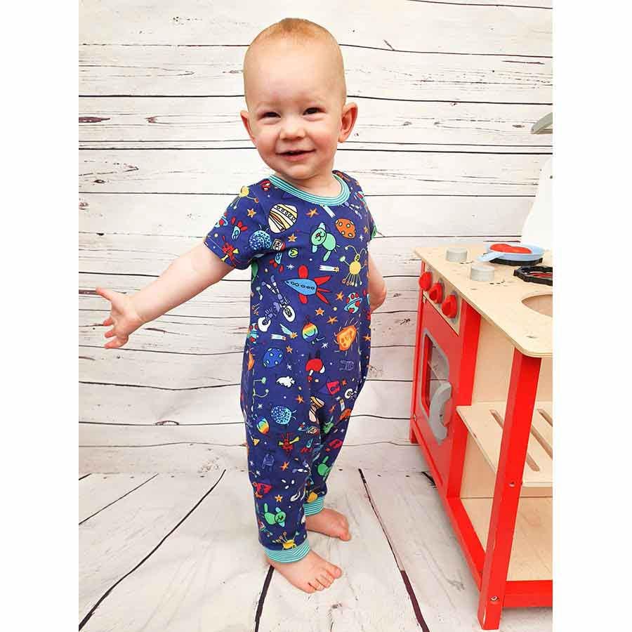 Funny Friends Long Romper Pattern