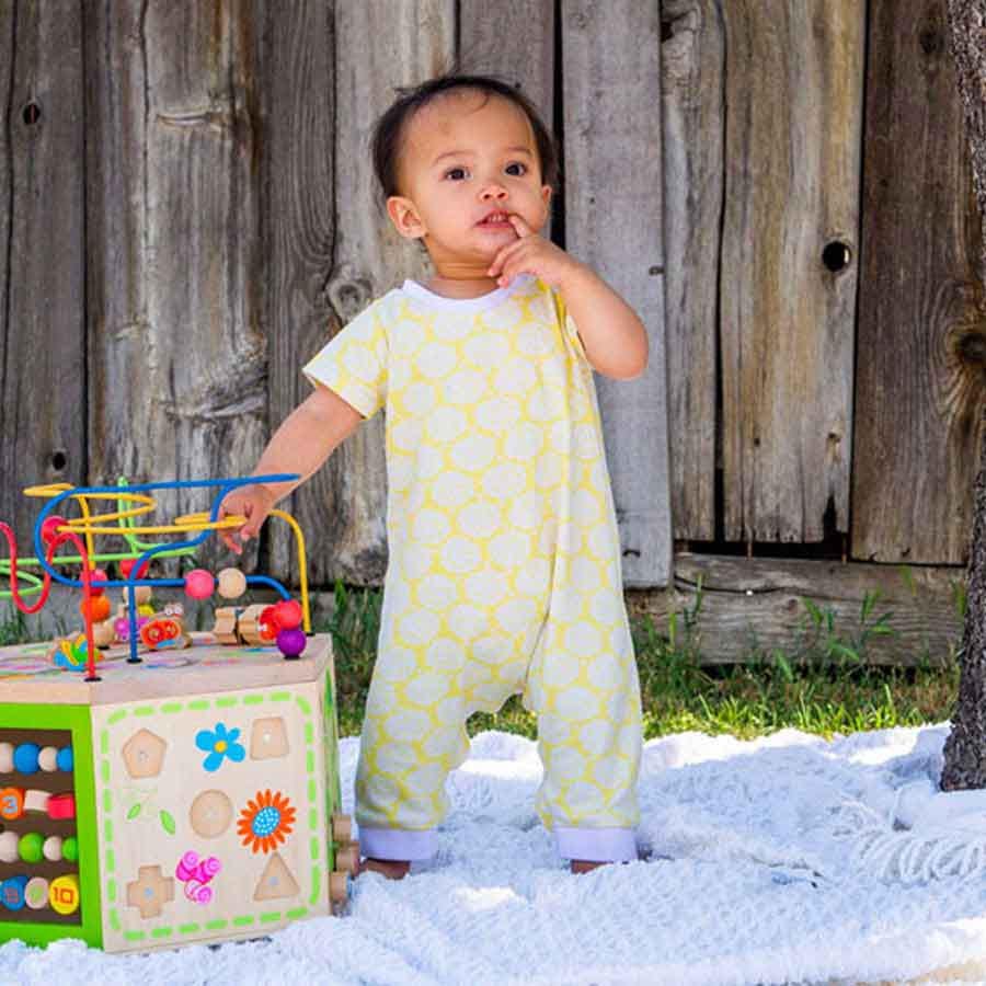 Funny Friends Long Romper Pattern