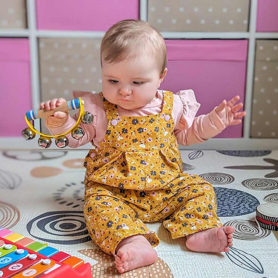 Jazzy Romper Pattern